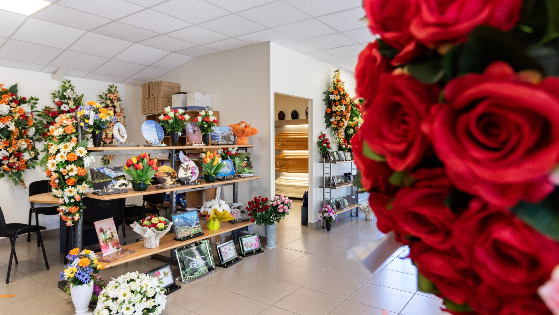 Vente d'articles pour les obsèques