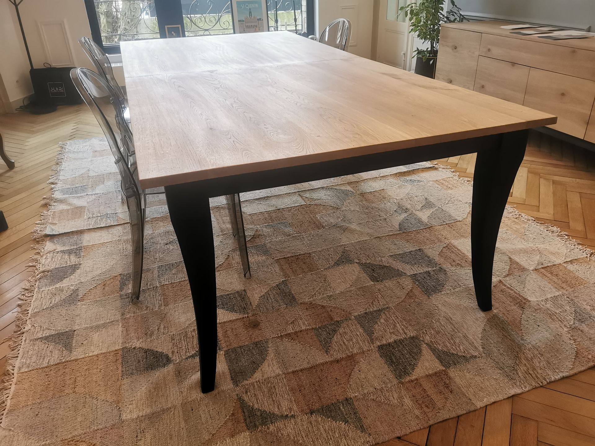 Table sur mesure en bois