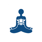 Picto yogi avec lotus sur la poitrine, page d'accueil