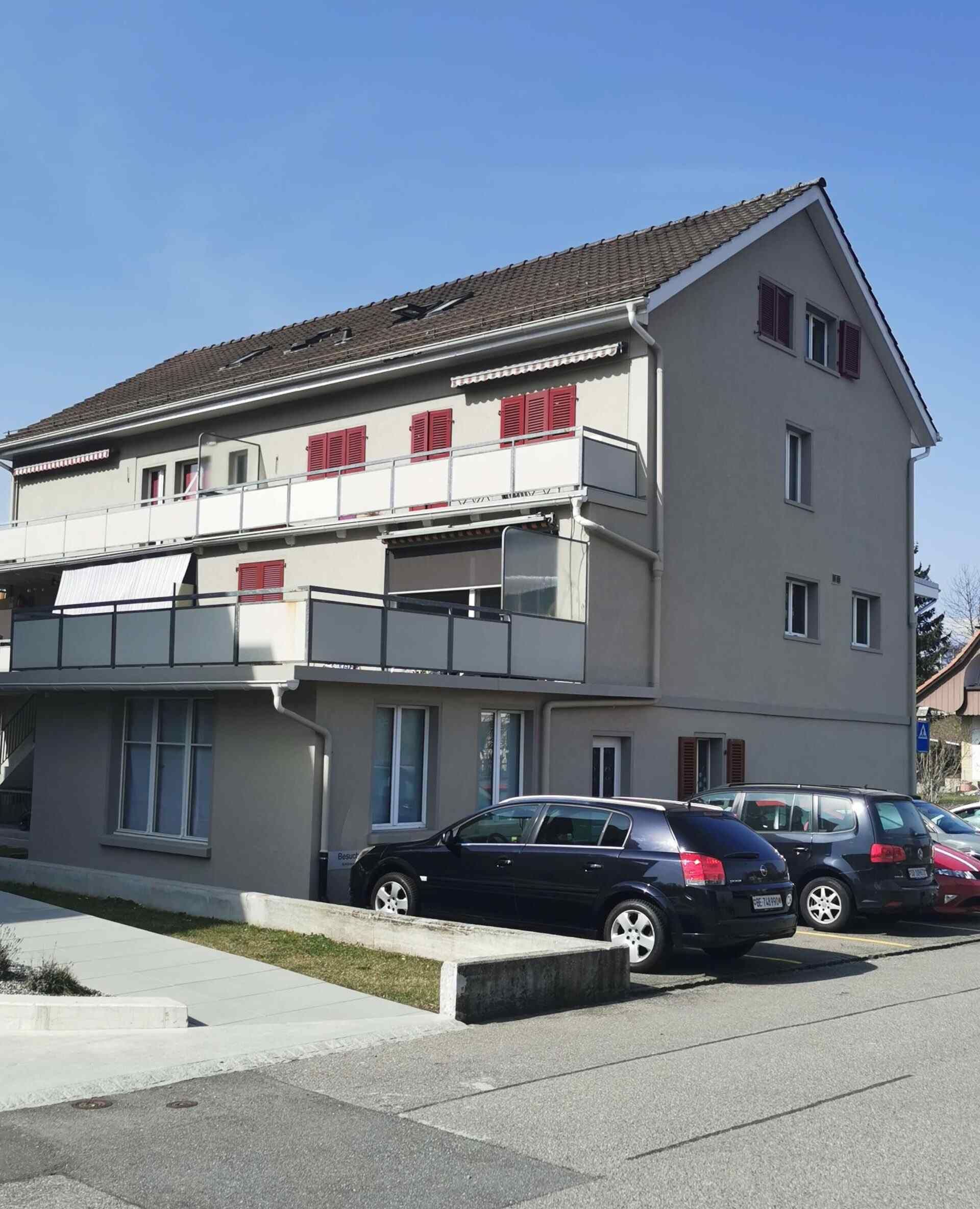 Strangsanierung und fassade in schönbühl