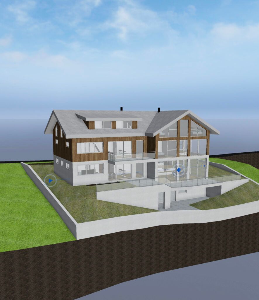 3D-Hausplan, Foto der Rebuild Baumanagement GmbH