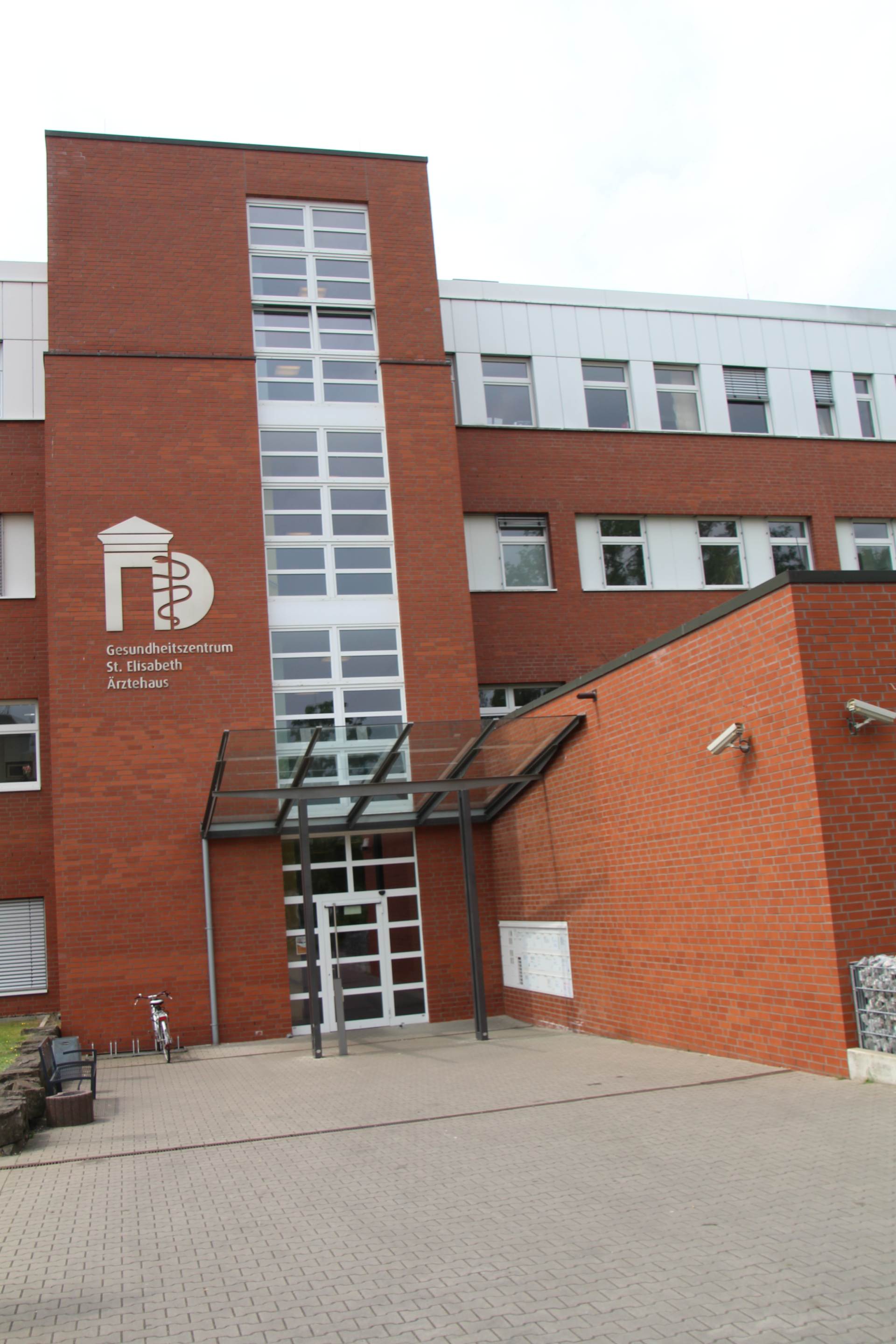 Eingang von der Praxis der Hämatologie und Onkologie Bottrop GmbH in Dorsten