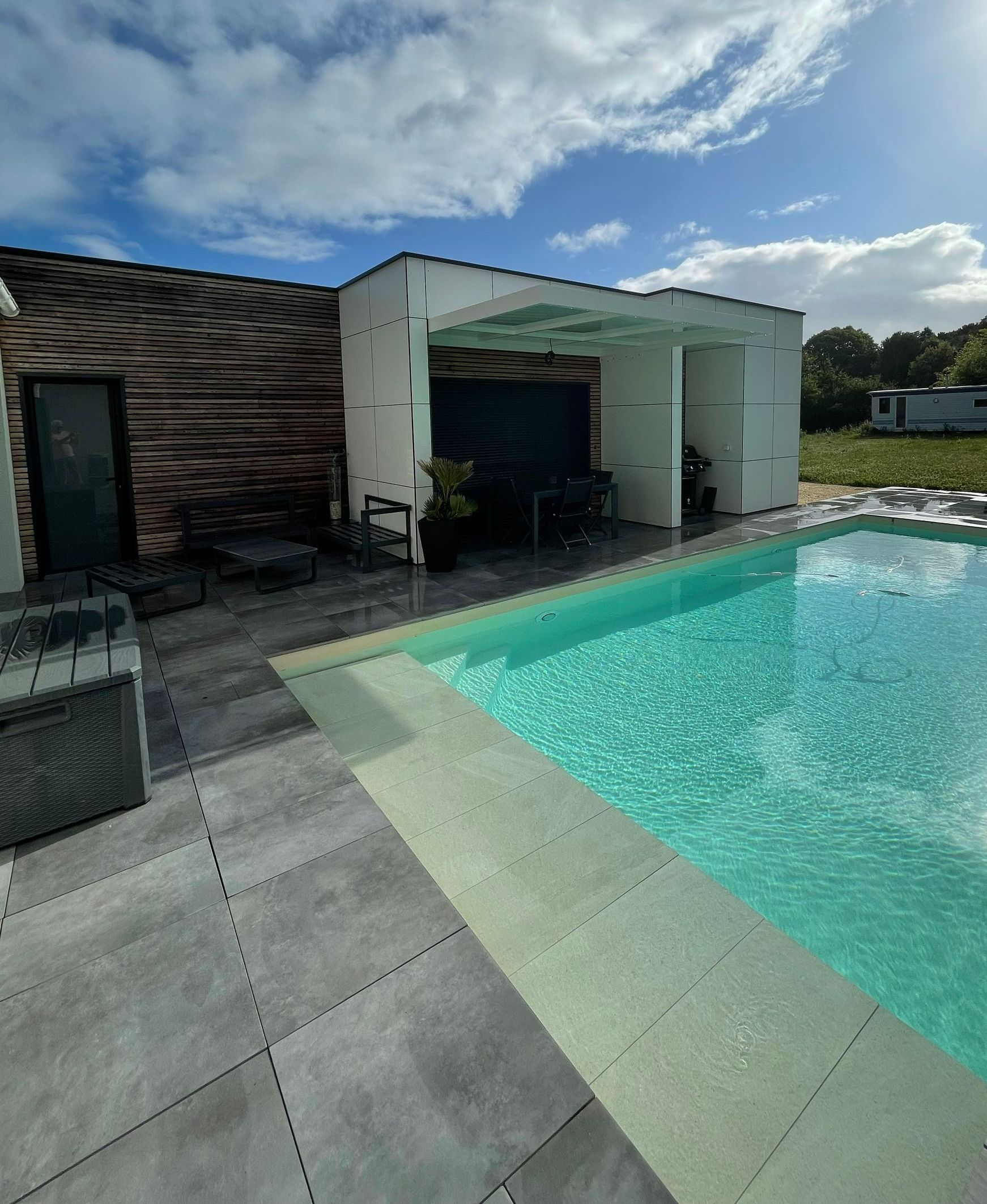 Intérieur d'une maison rénovée