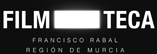 Un logotipo en blanco y negro para Filmteca Región de Murcia.