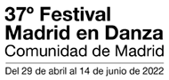 The logo for the 37th festival madrid en danza comunidad de madrid