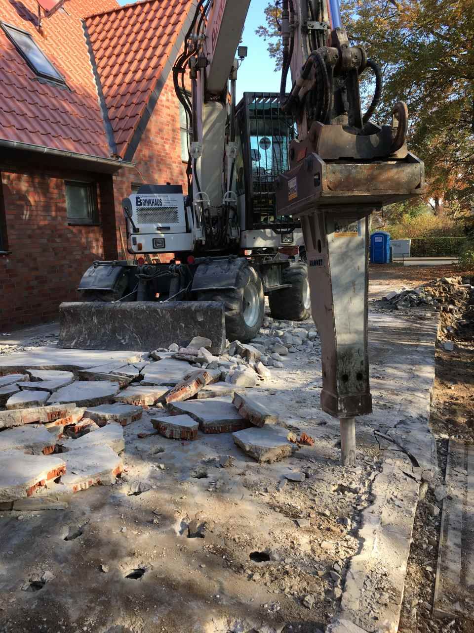 Arbeiten von Brinkhaus Baggerbetrieb & Vermietung