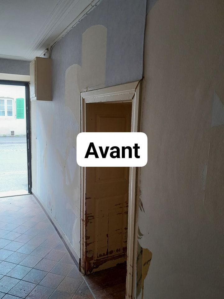 L'intérieur d'une maison.