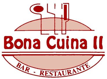 Un logotipo rojo y blanco para Bona Cuina II