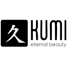 Un logotipo en blanco y negro para Kumi Eternal Beauty.