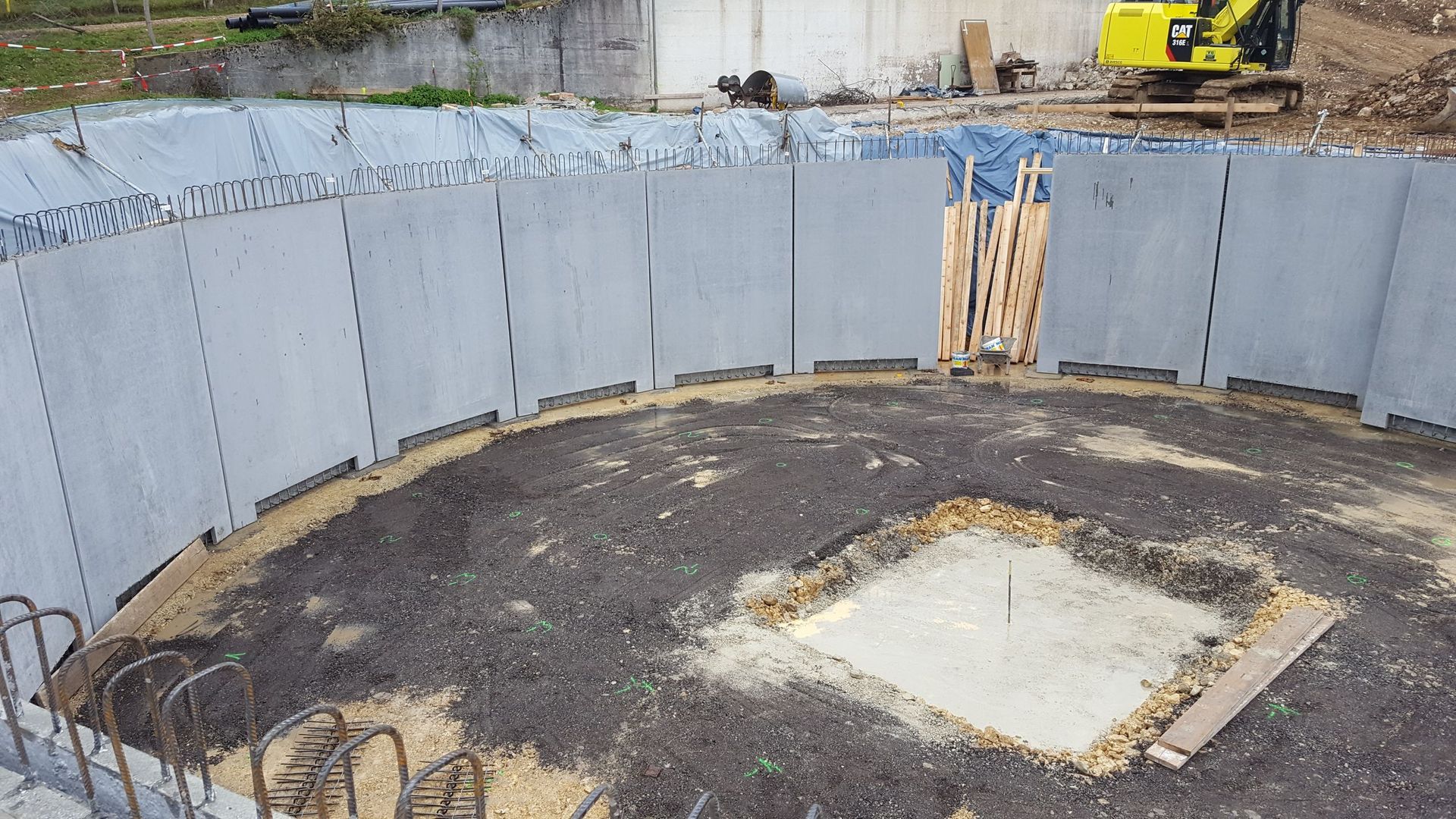 fausse Alisier construction 750m3 - Impact SA