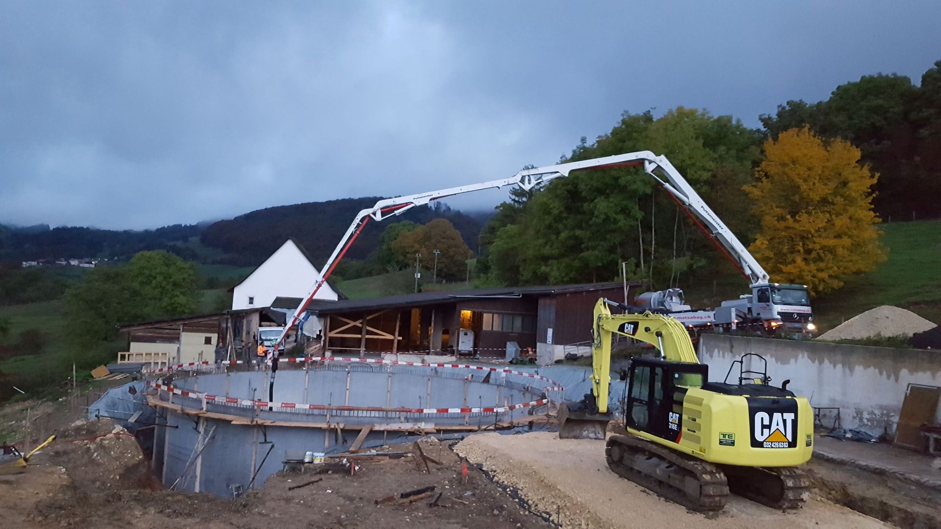 fausse Alisier construction 750m3 - Impact SA