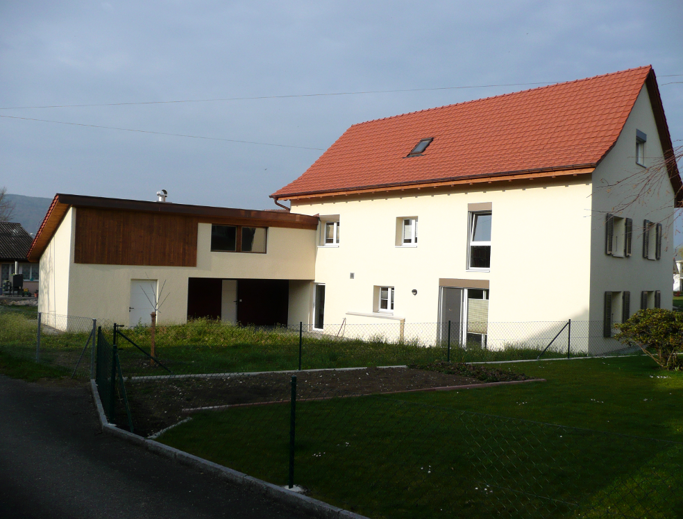 Remise en valeur d'une villa à Courtételle - Impact SA