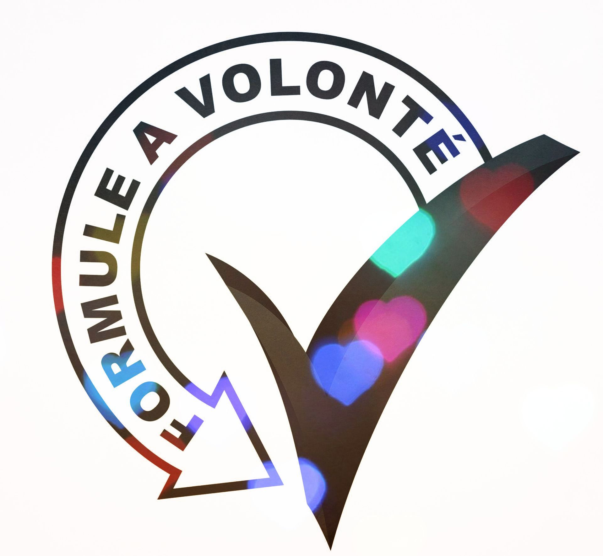 Formule à volonté, coche de validation avec des cœurs
