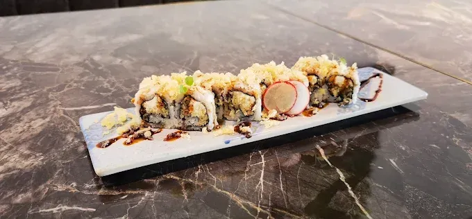 Rolls dans un plat rectangulaire