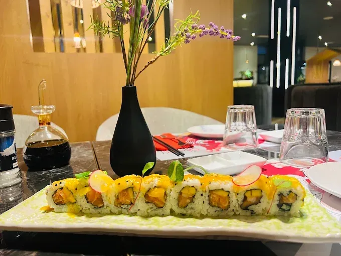 Makis rolls et vase