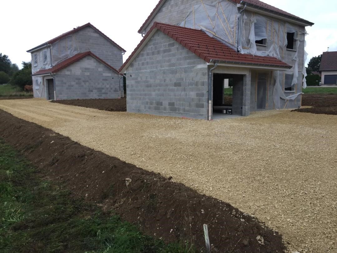 Terrassement remblaiement et finition