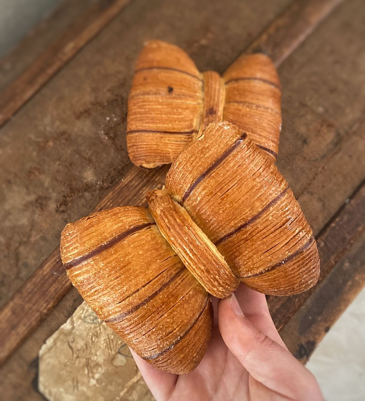 Feuilleté au chocolat