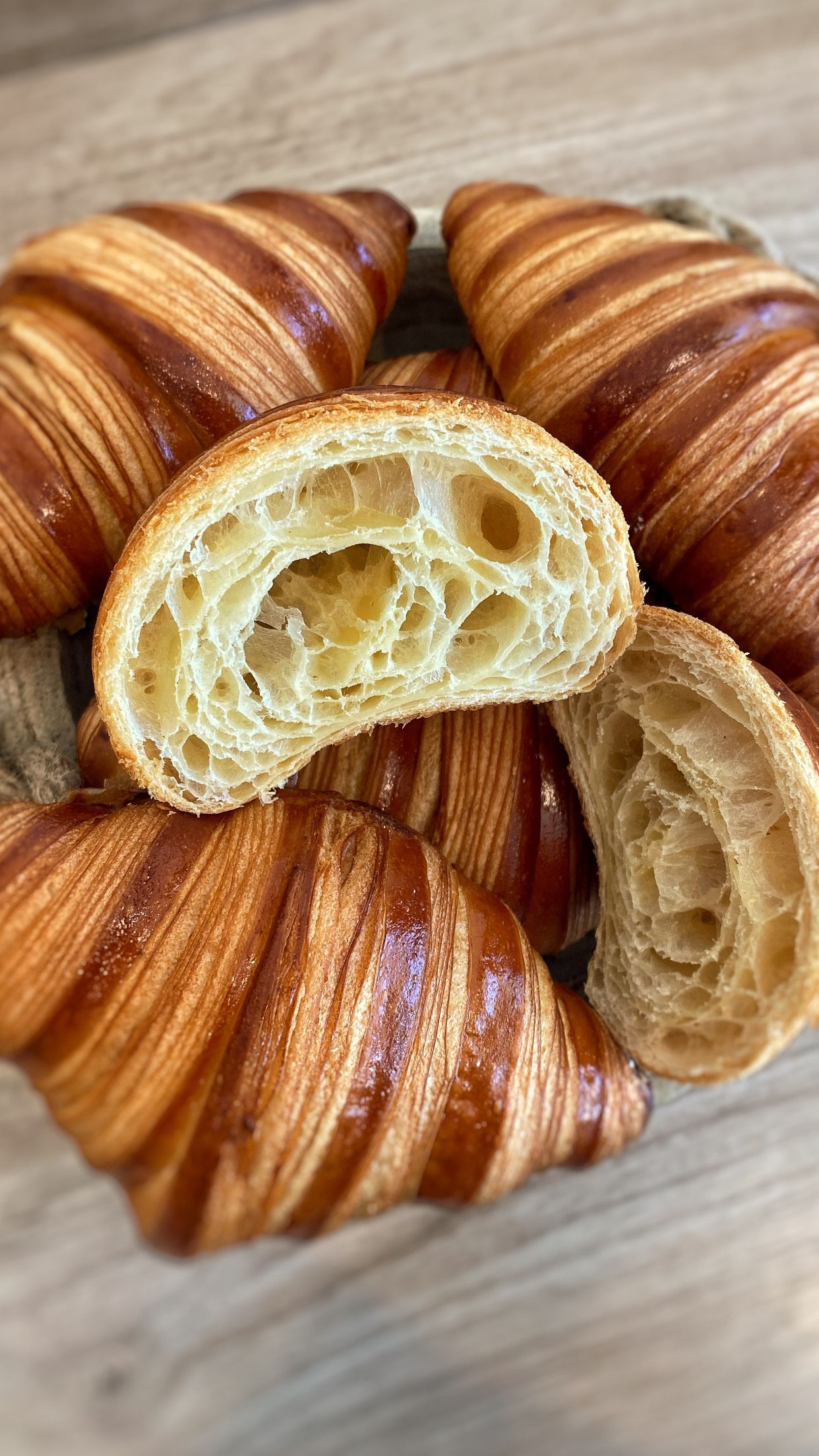 Des croissants