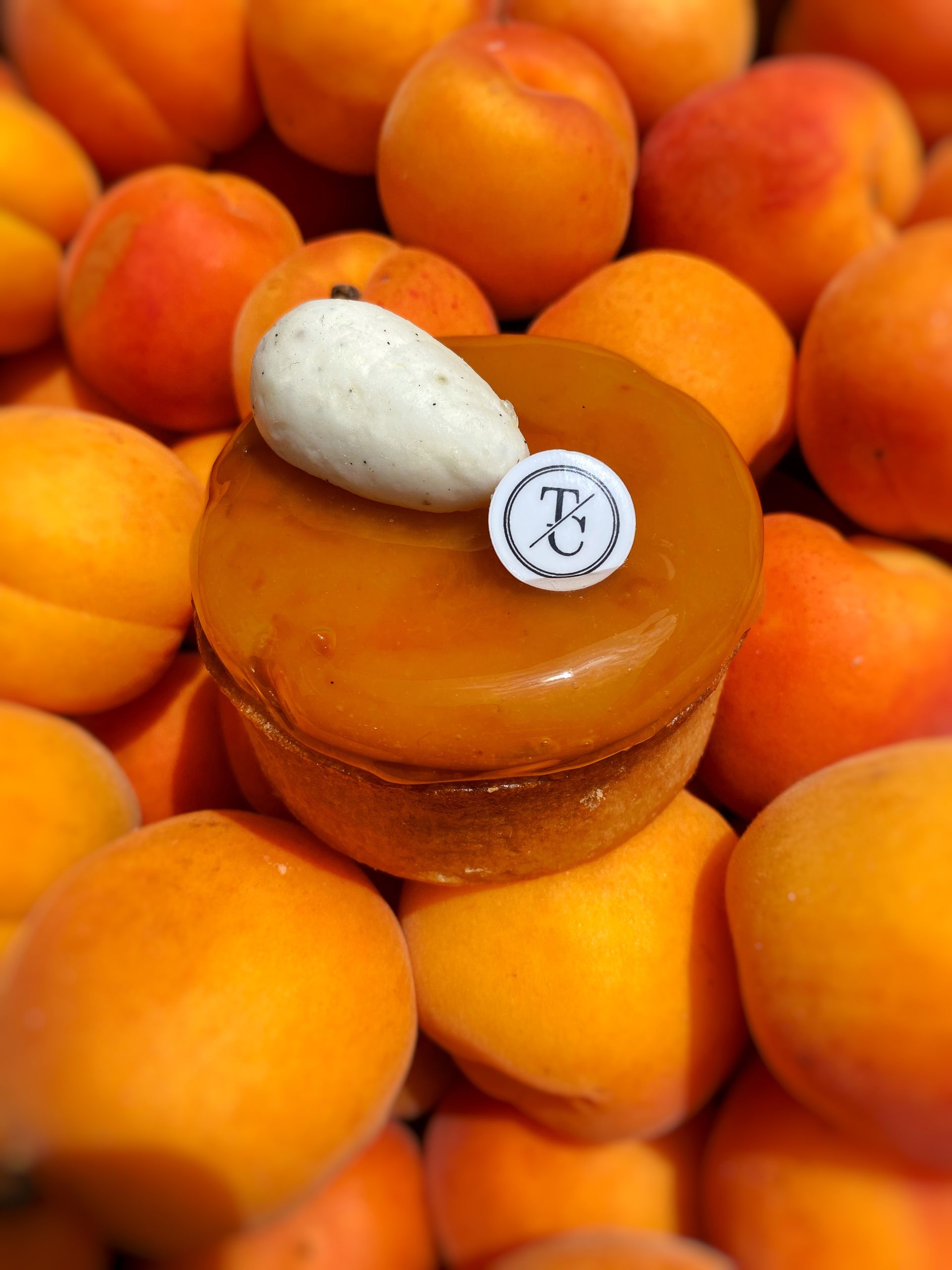 Un dessert aux abricots