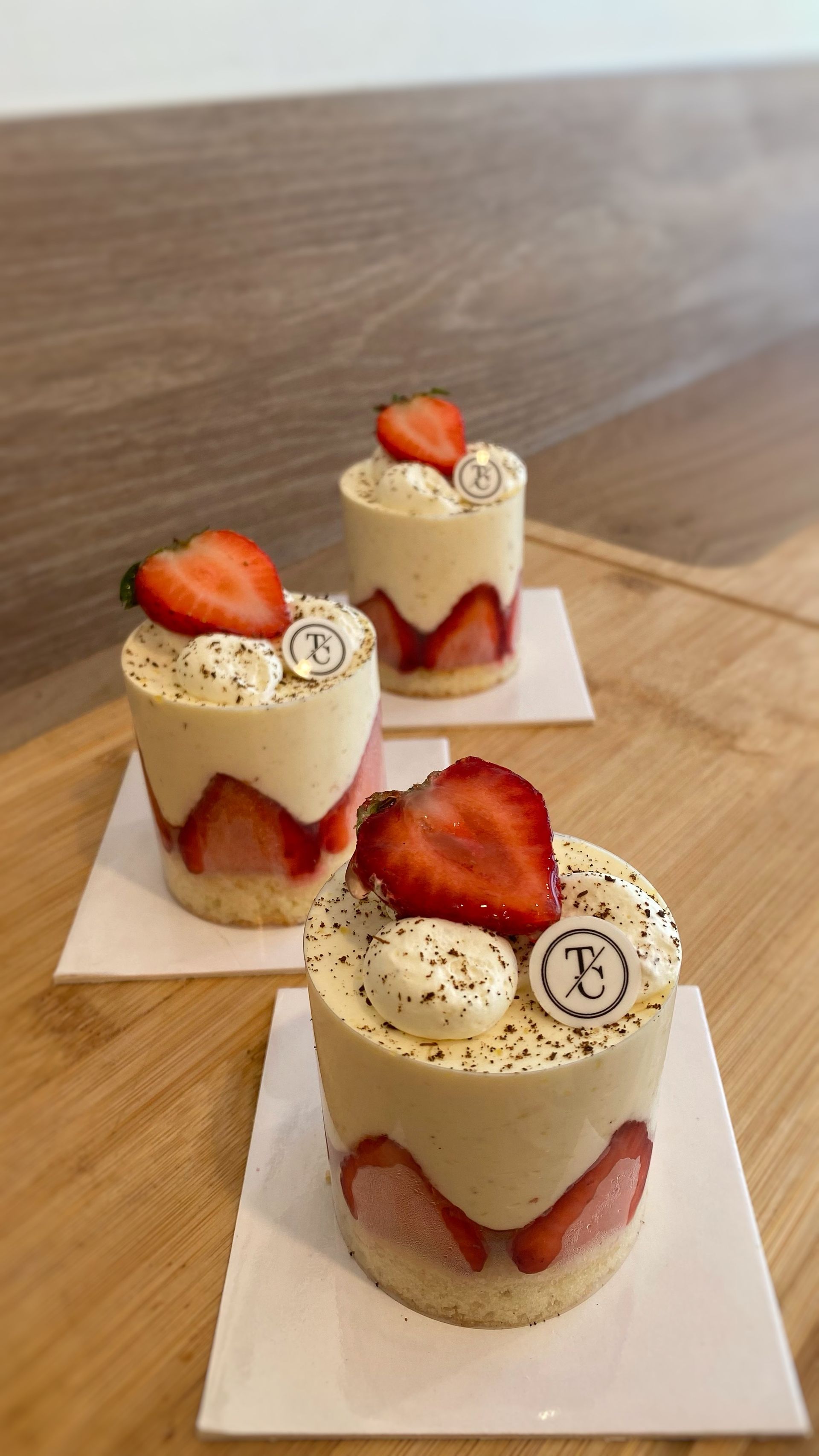 3 fraisiers individuels