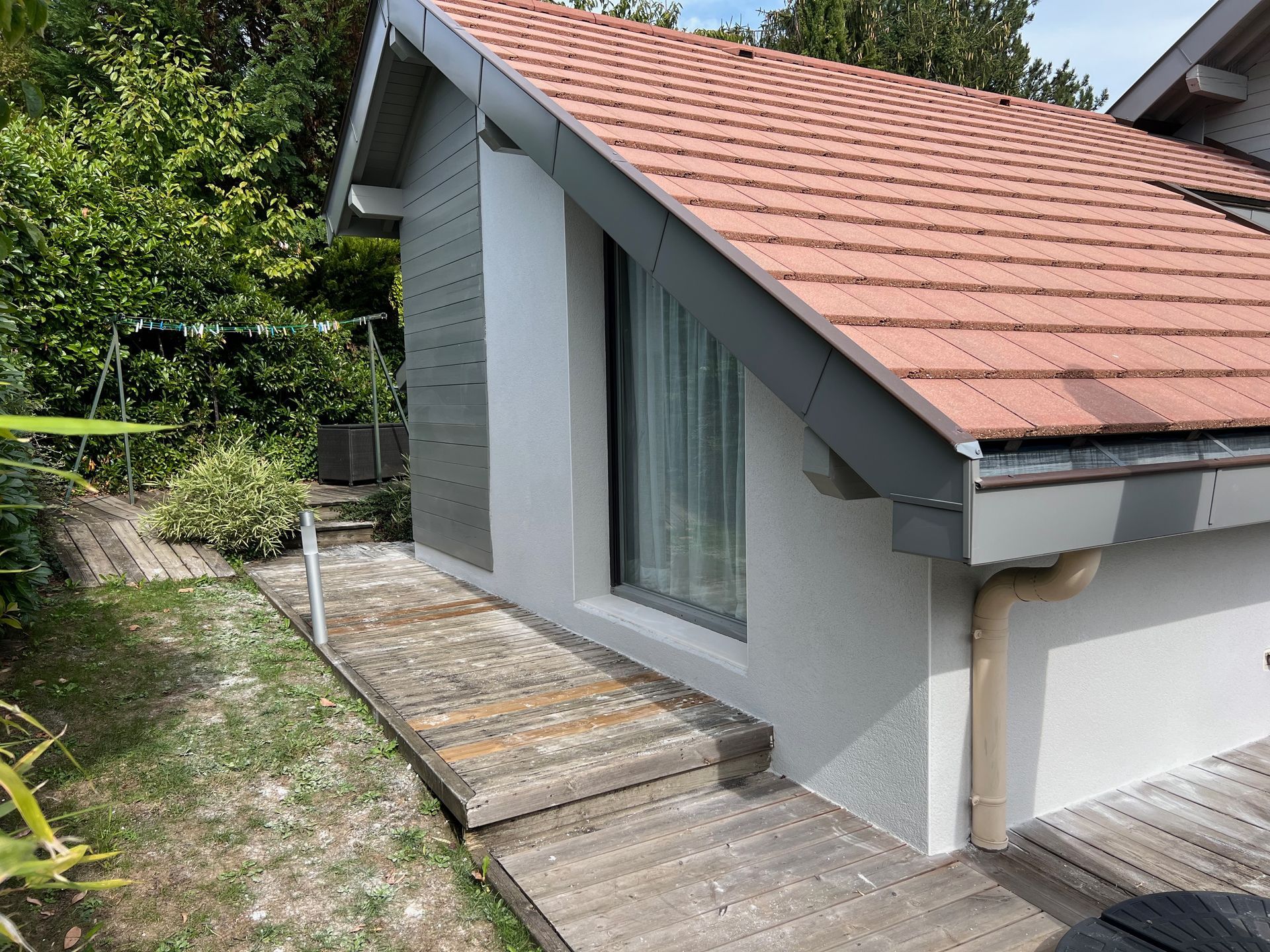 Réalisation rénovation finition grattée 2