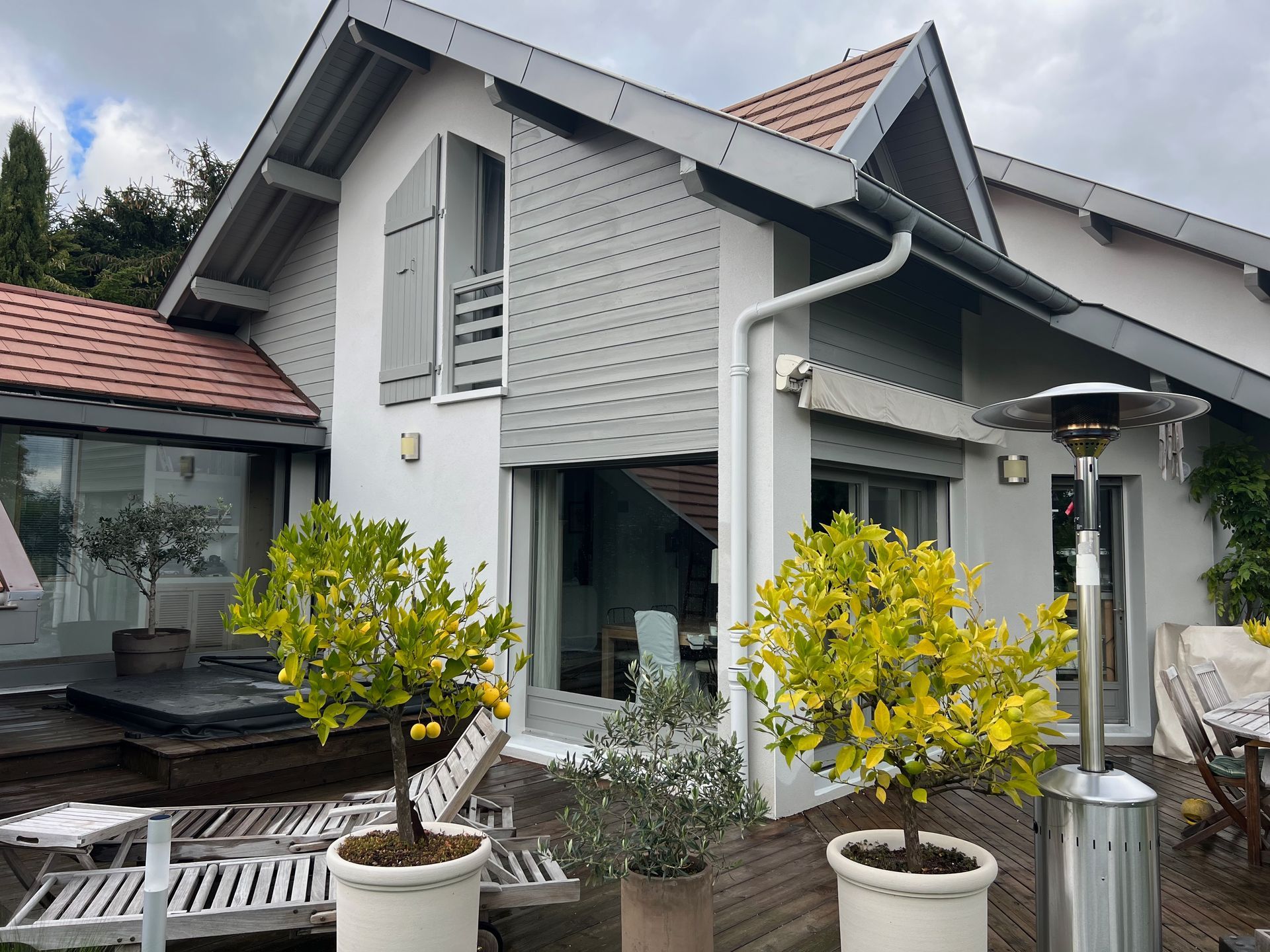 Réalisation rénovation finition grattée 4