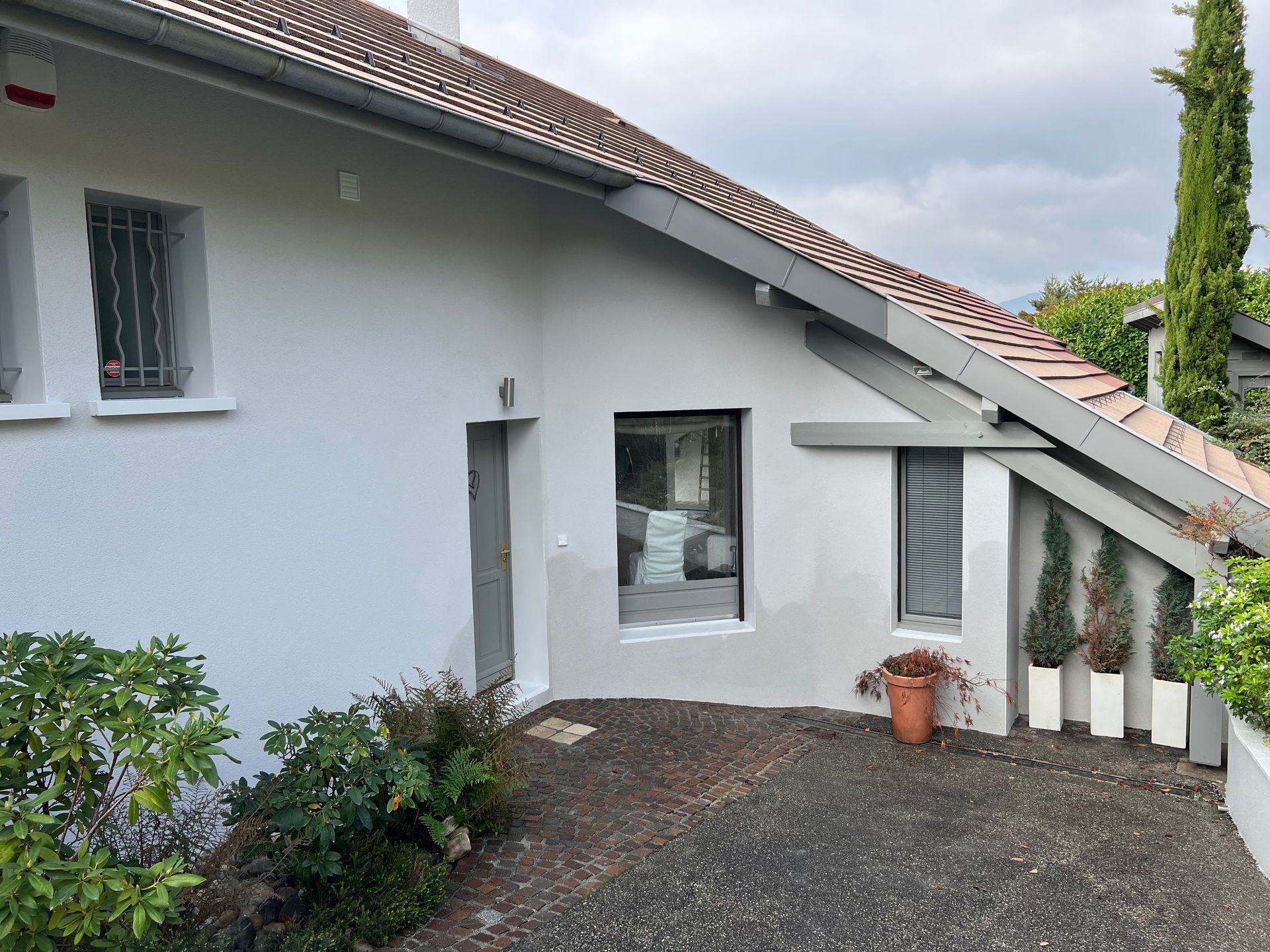 Réalisation rénovation finition grattée 3