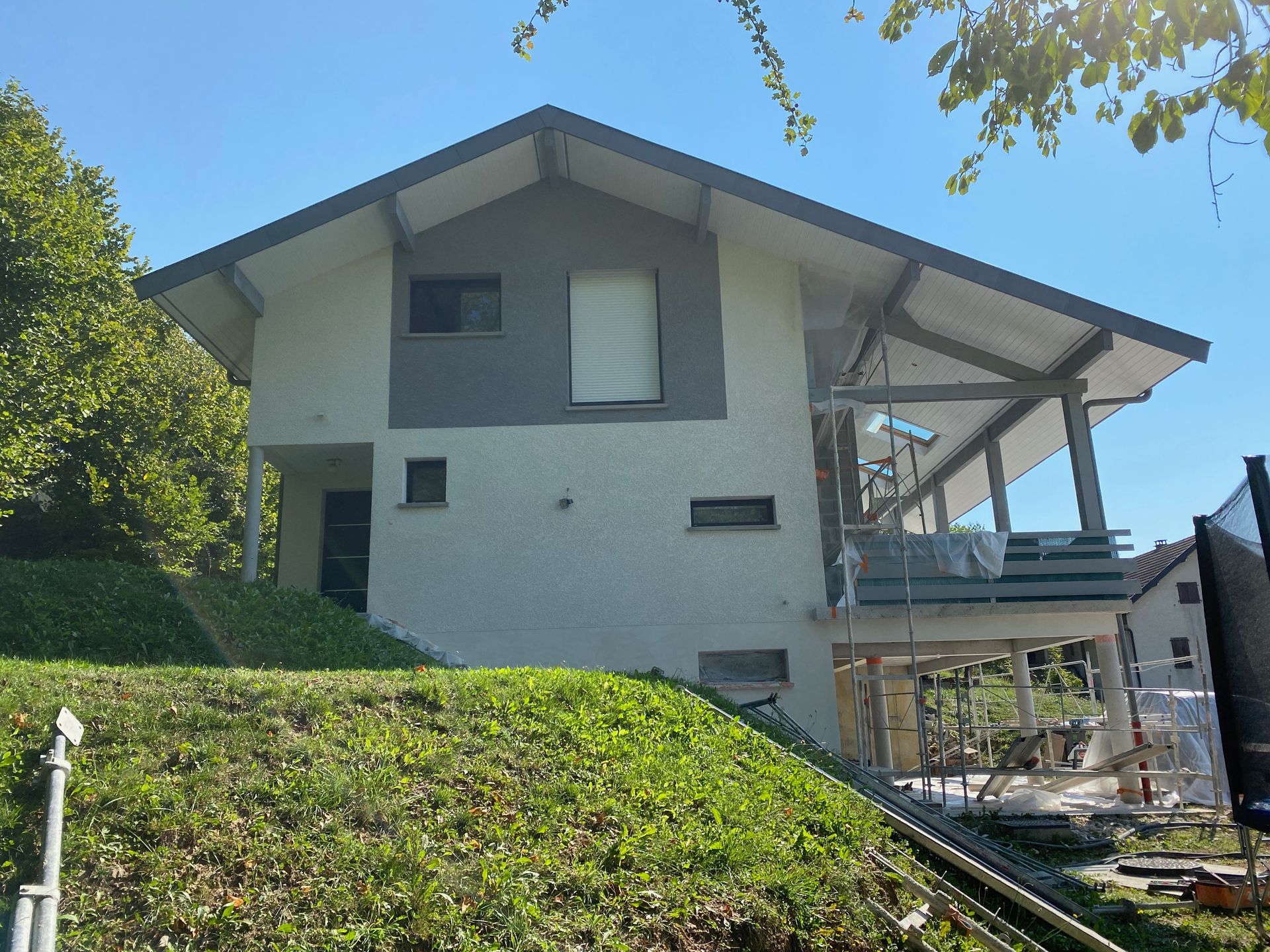 Réalisation neuf finition écrasée 3