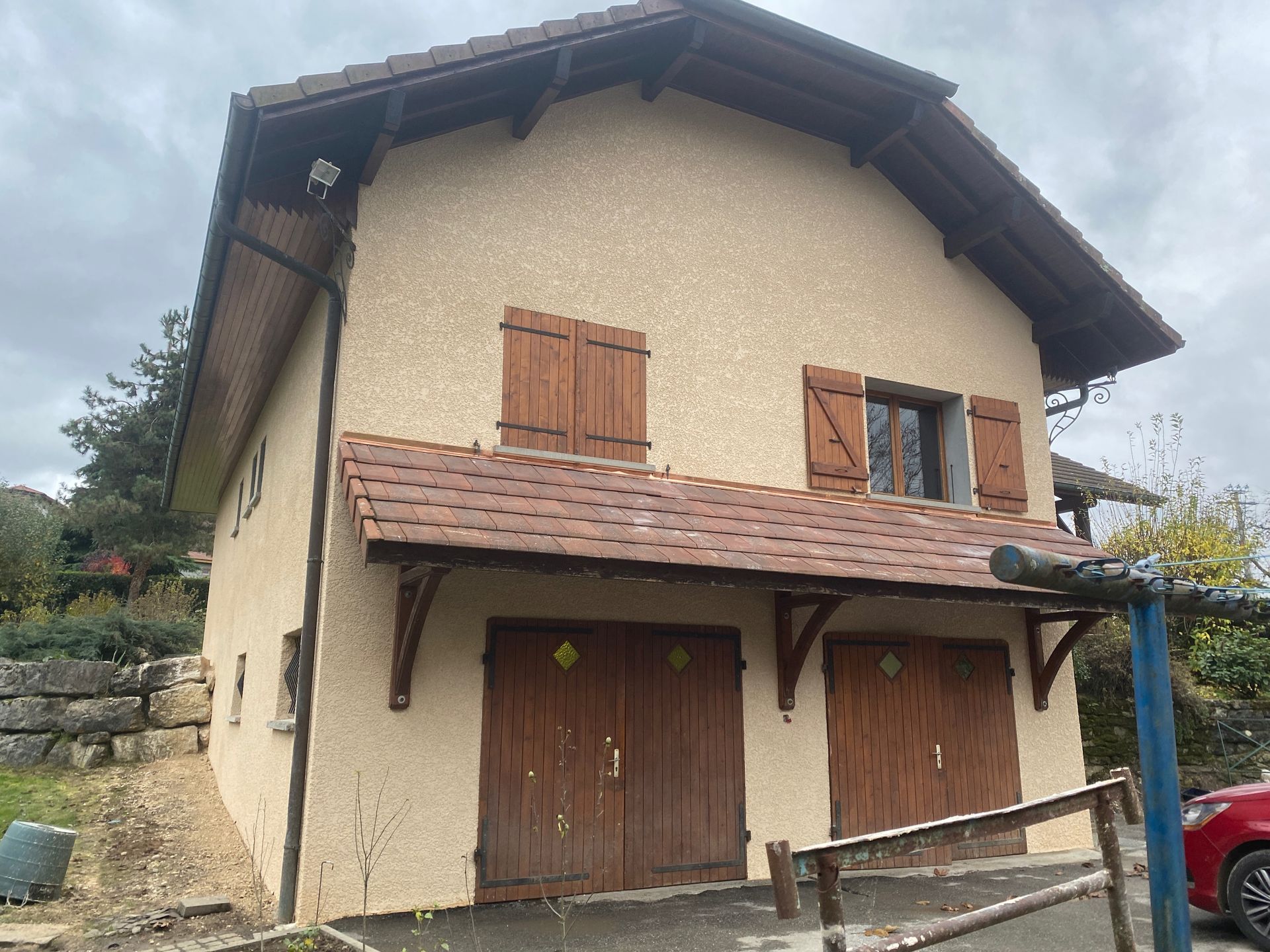 Réalisation rénovation finition écrasée 2