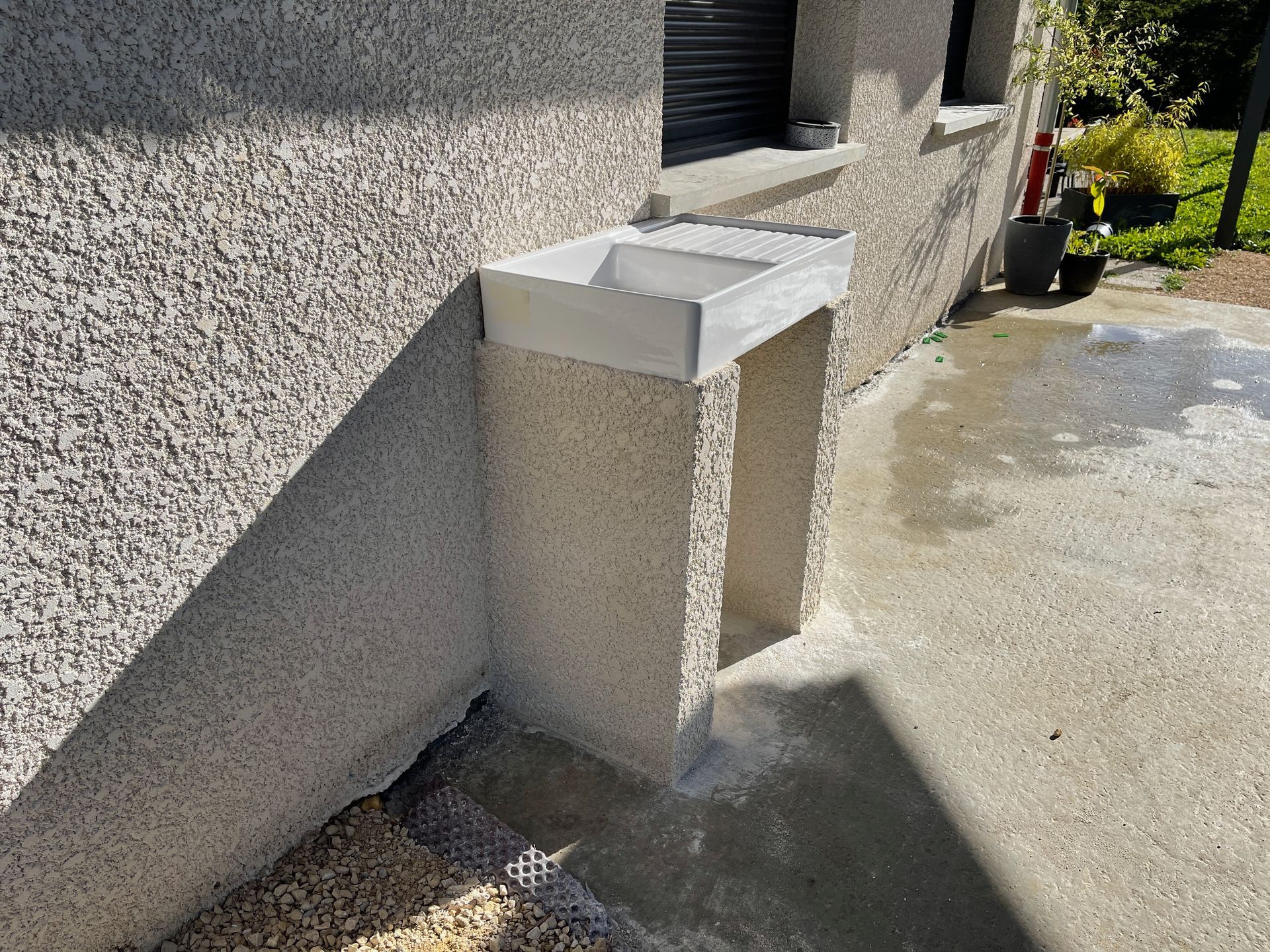 Réalisation finition écrasée sur neuf 3