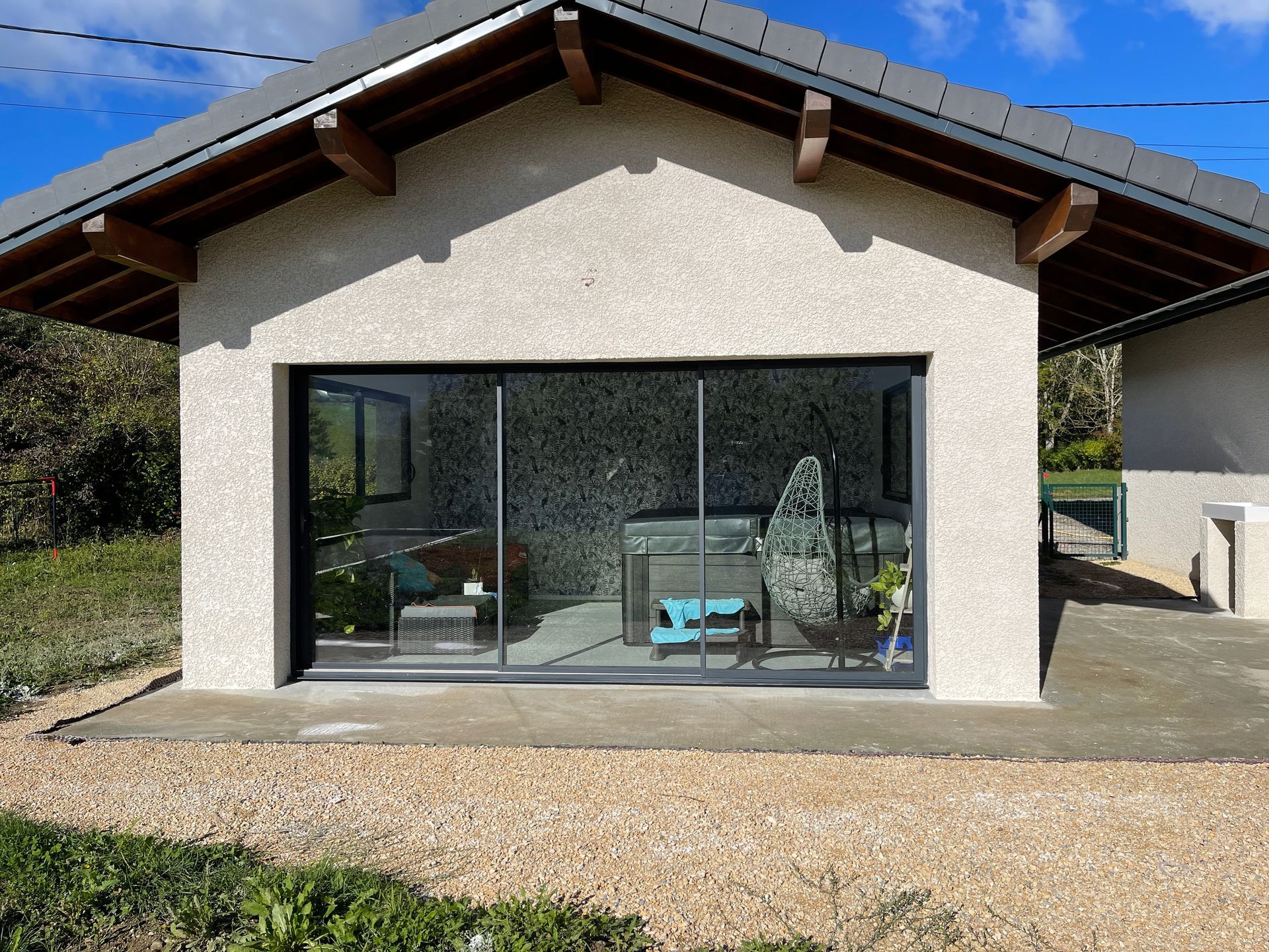 Réalisation finition écrasée sur neuf 2