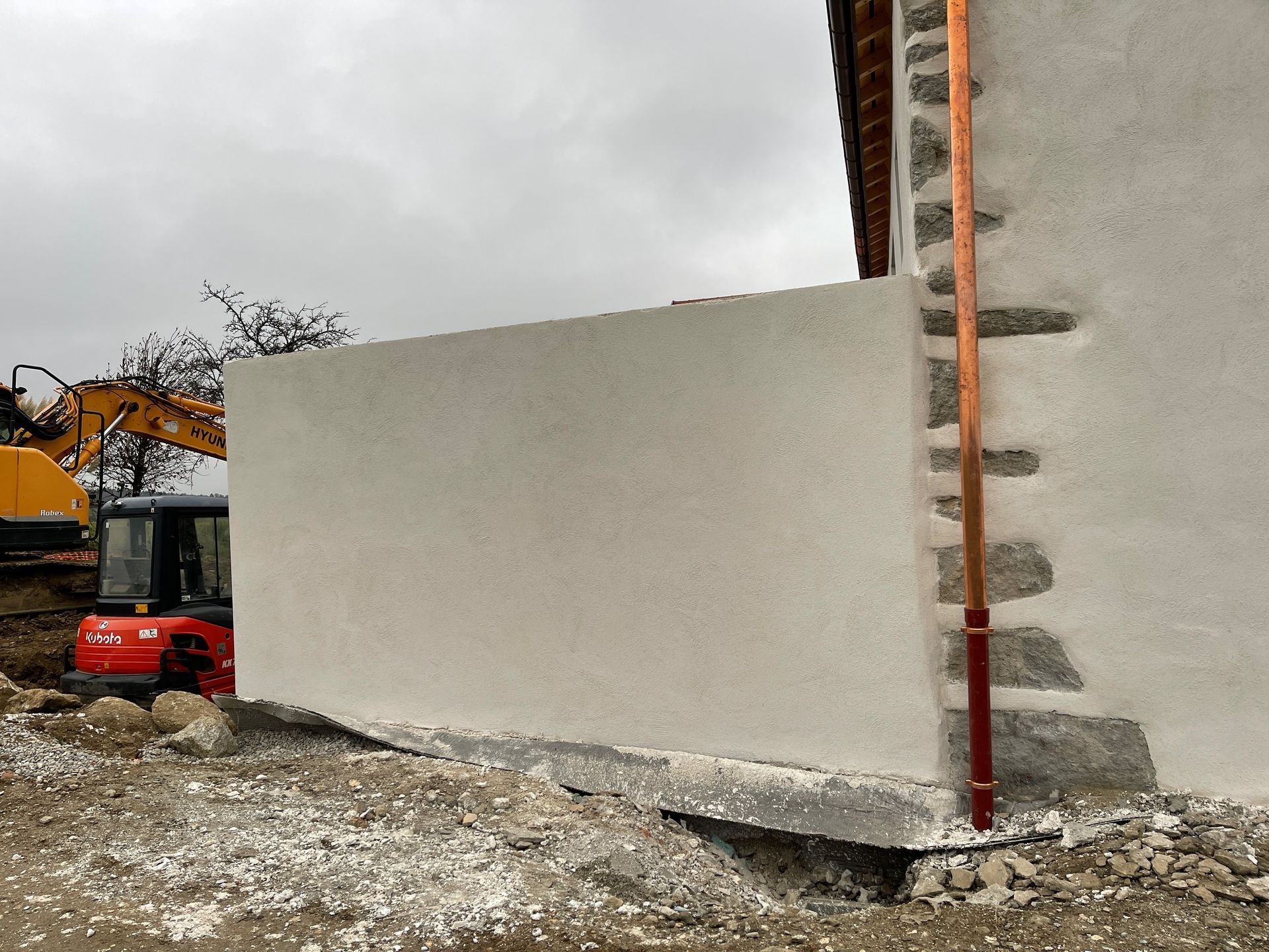 Réalisation rénovation finition talochée 4