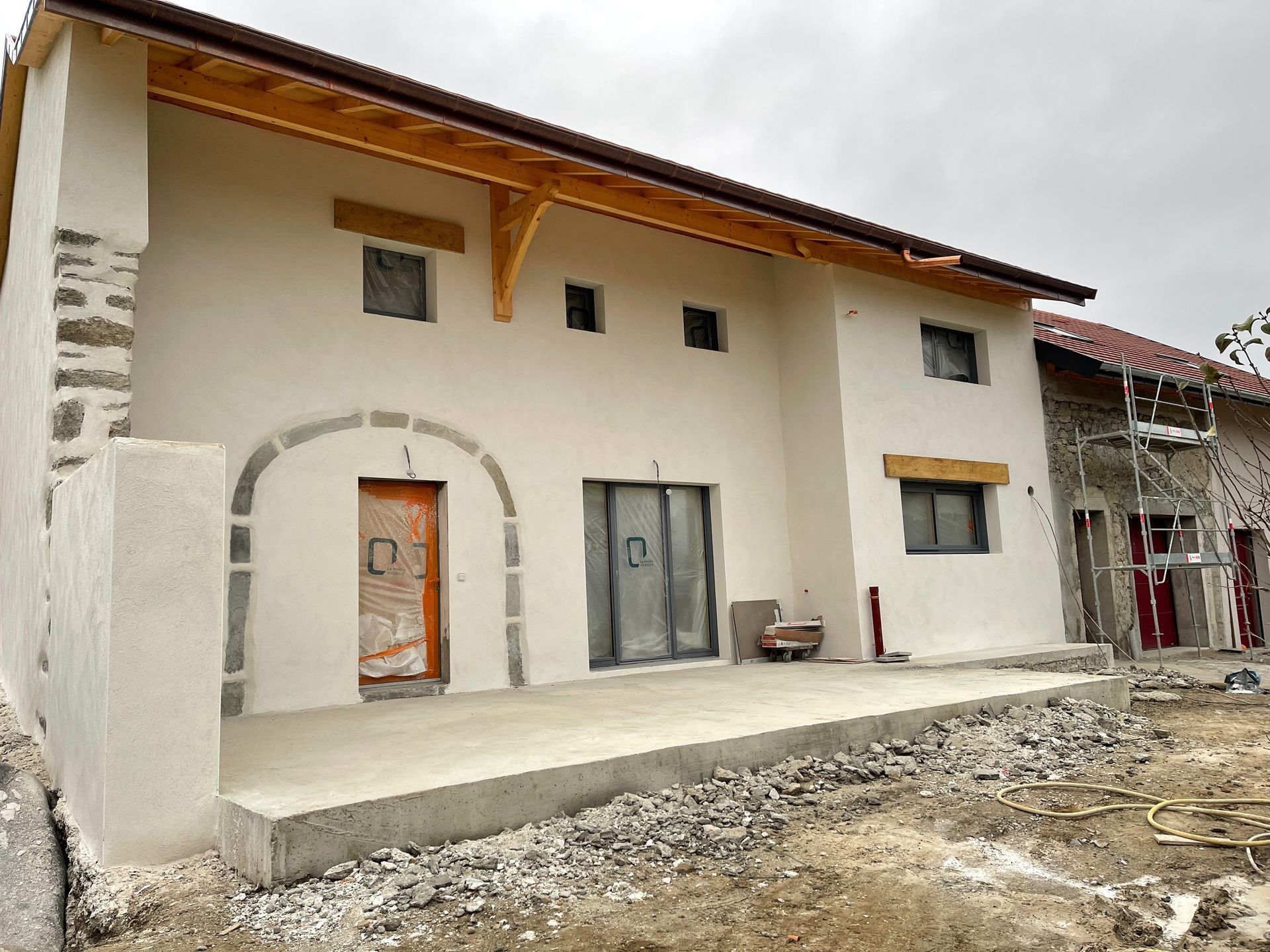 Réalisation rénovation finition talochée 3