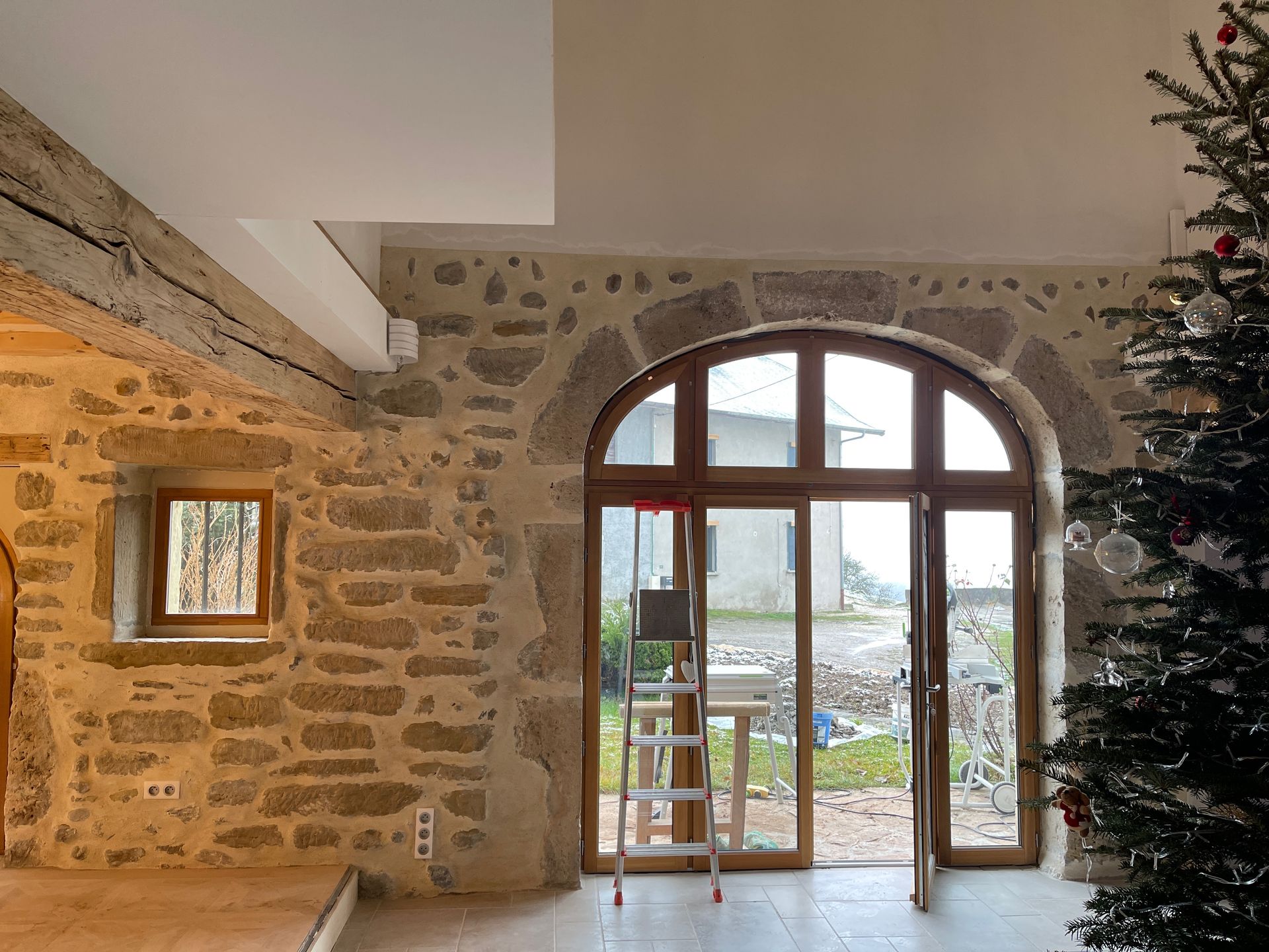 Réalisation joints de pierres intérieur 2