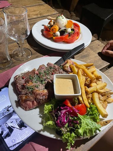 Entrecôte avec frites