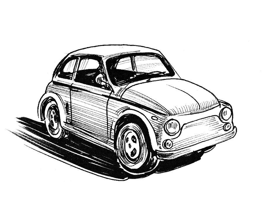 Illustration d'une voiture