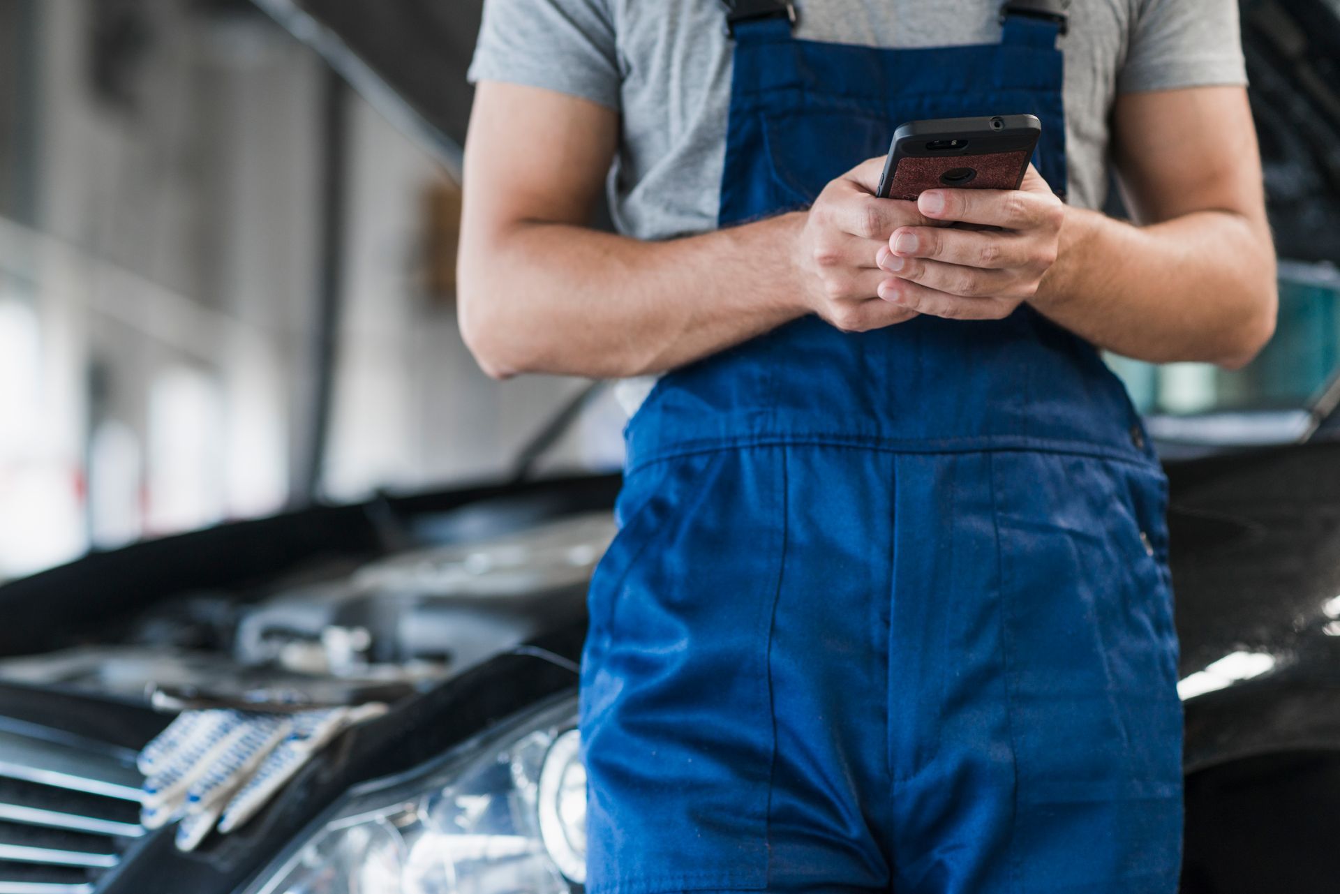 expert technician repairing your car.