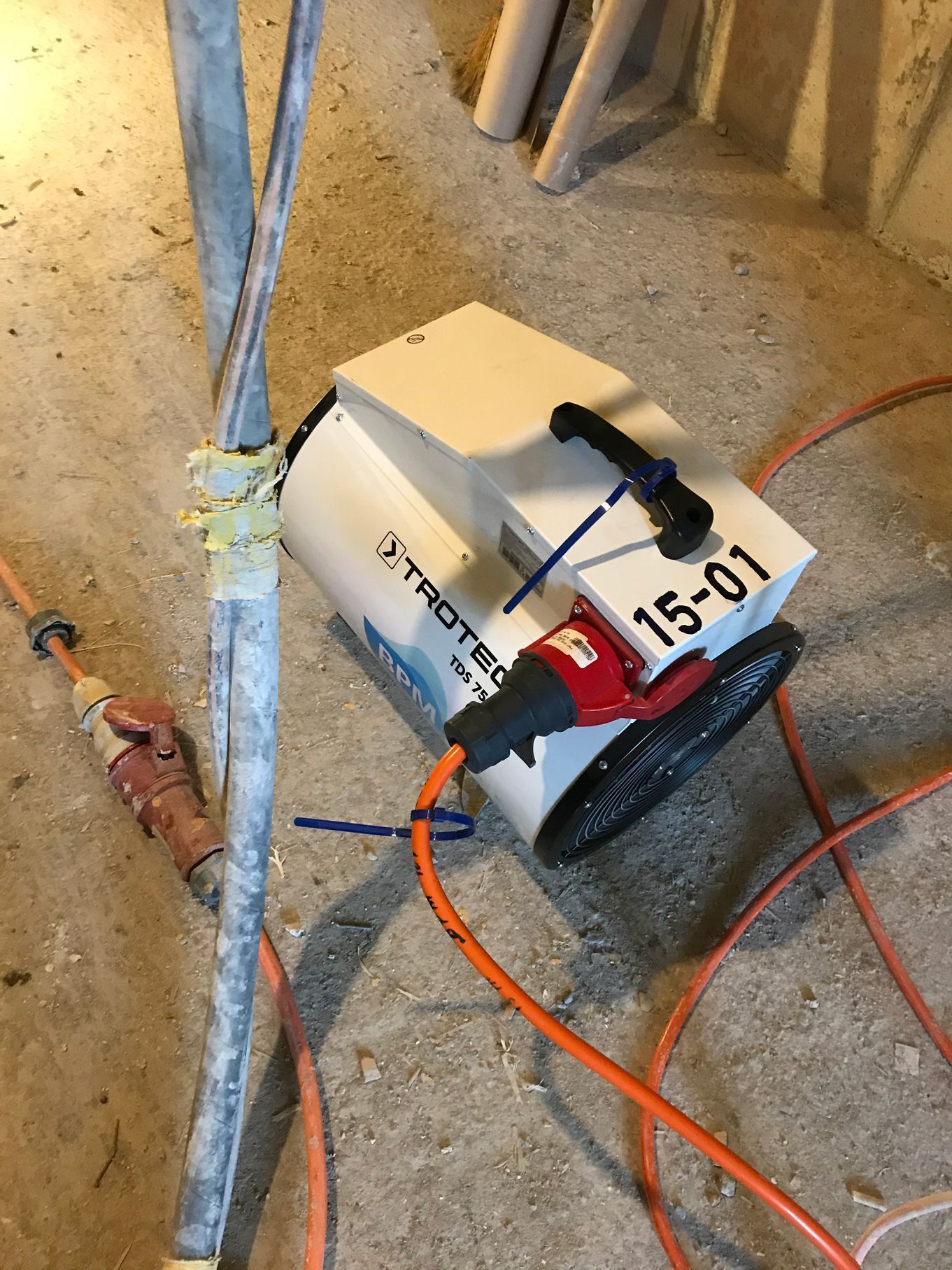 Chauffage d'appoint - BPM Assèchement SA