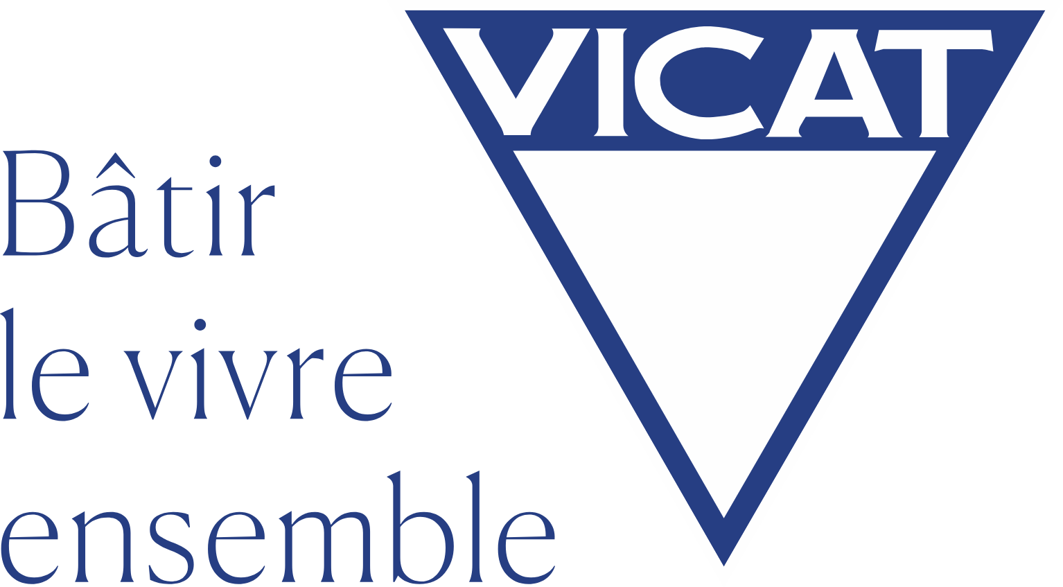Le logo de Vicat.