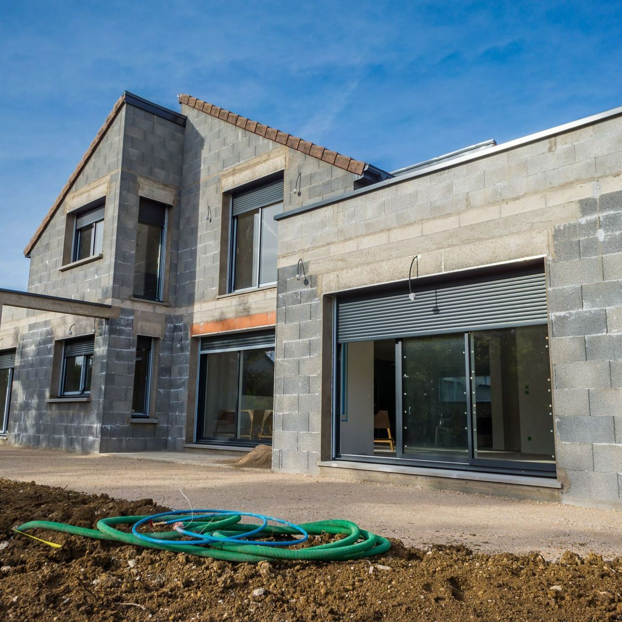 Maison en construction