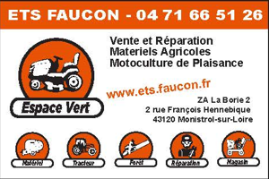 Carte de visite ETS FAUCON