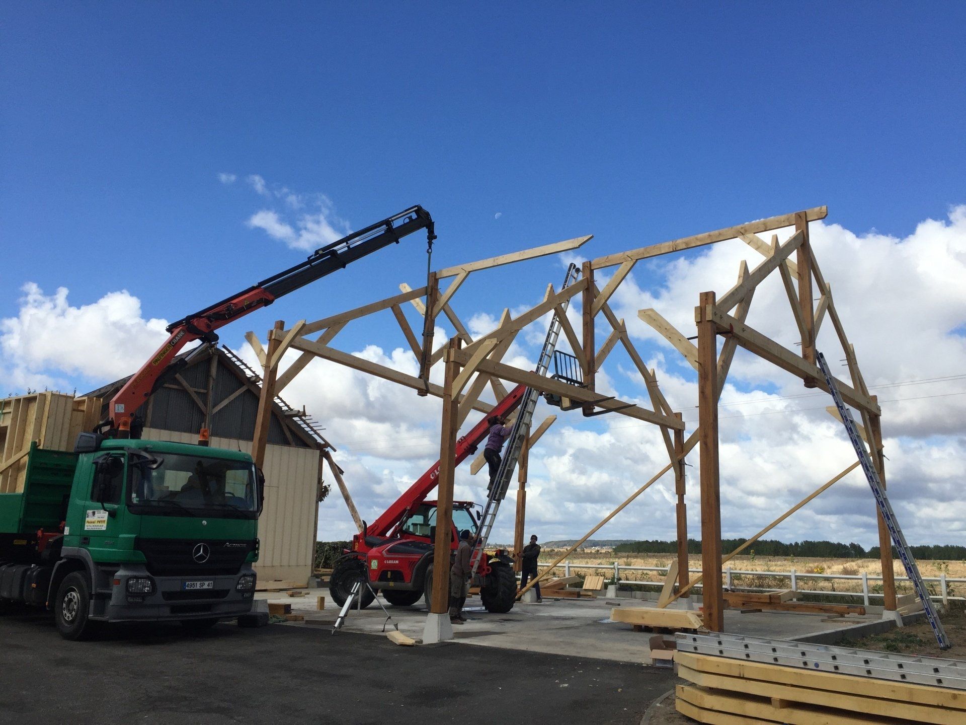 Charpente assemblage et pose