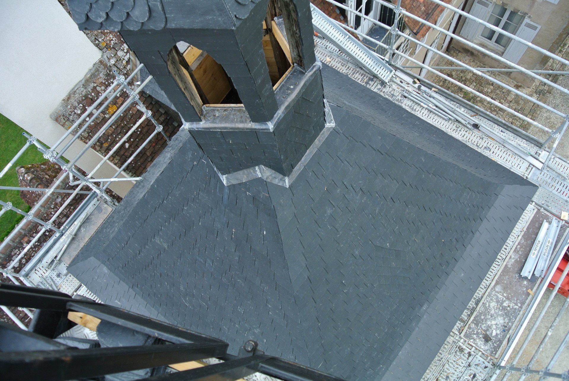 Toiture  - chantier de rénovation