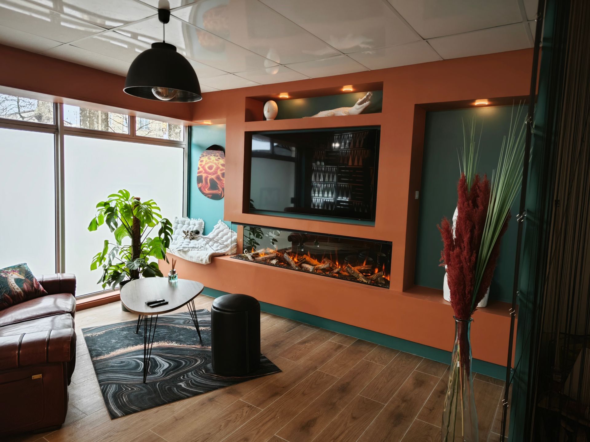 Cheminée électrique