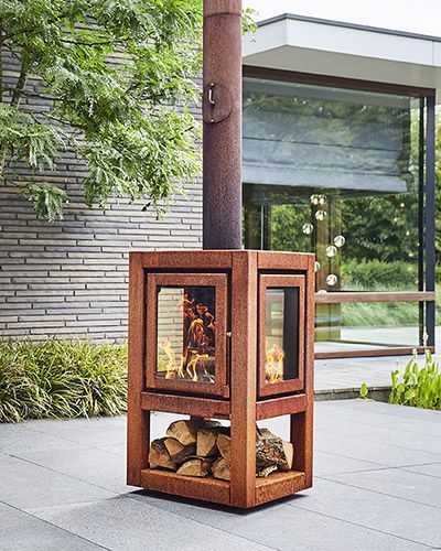 Poêles à bois extérieur