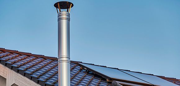 tube de cheminée en alu