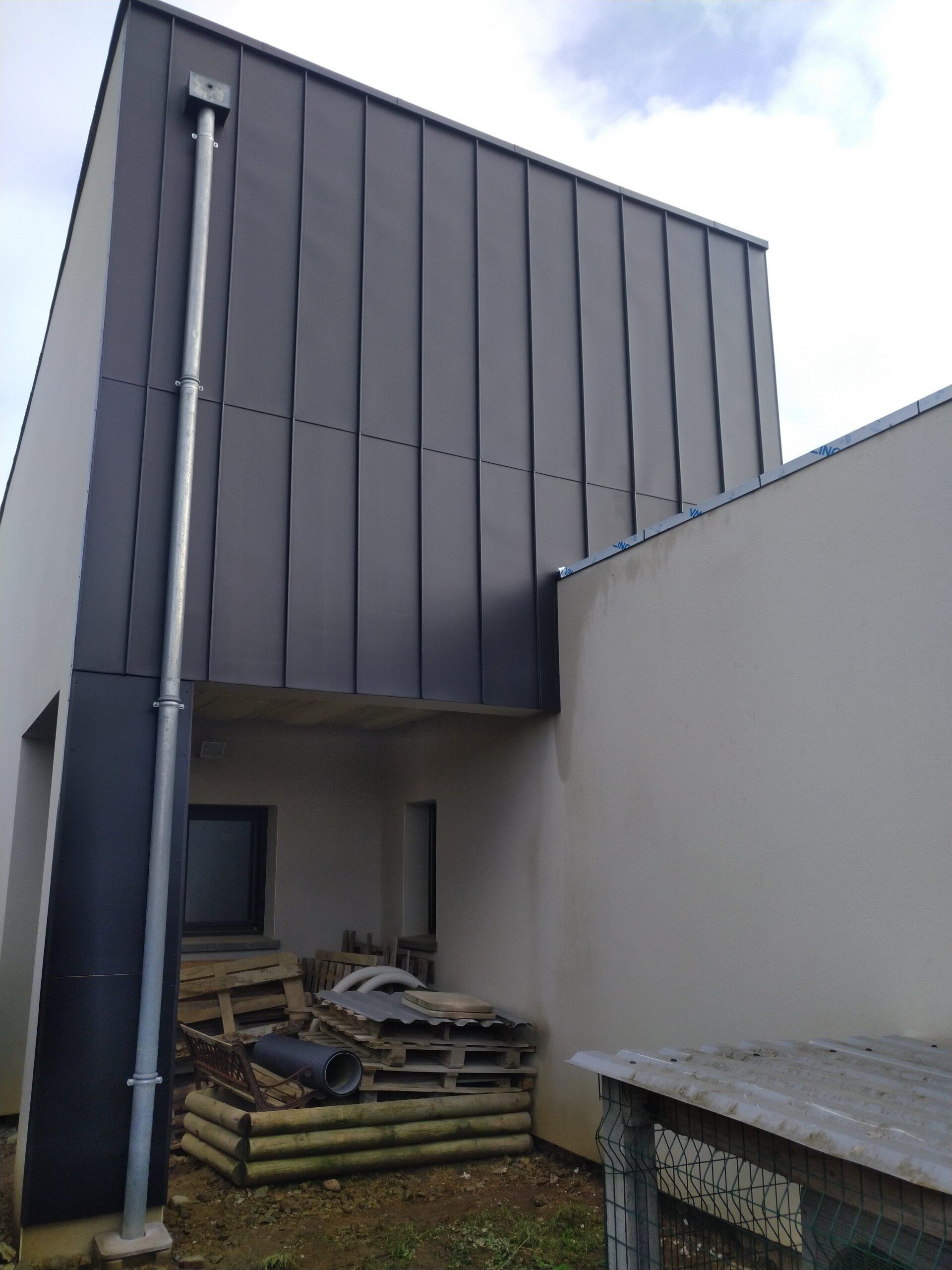 Gouttière pour maison individuelle