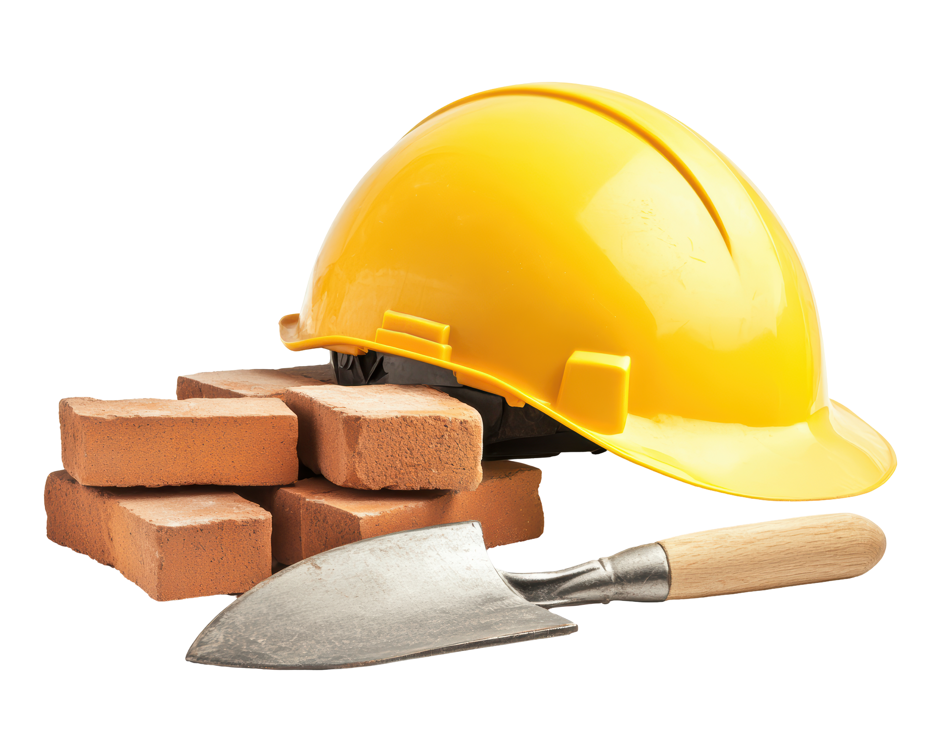 Un casque de chantier.
