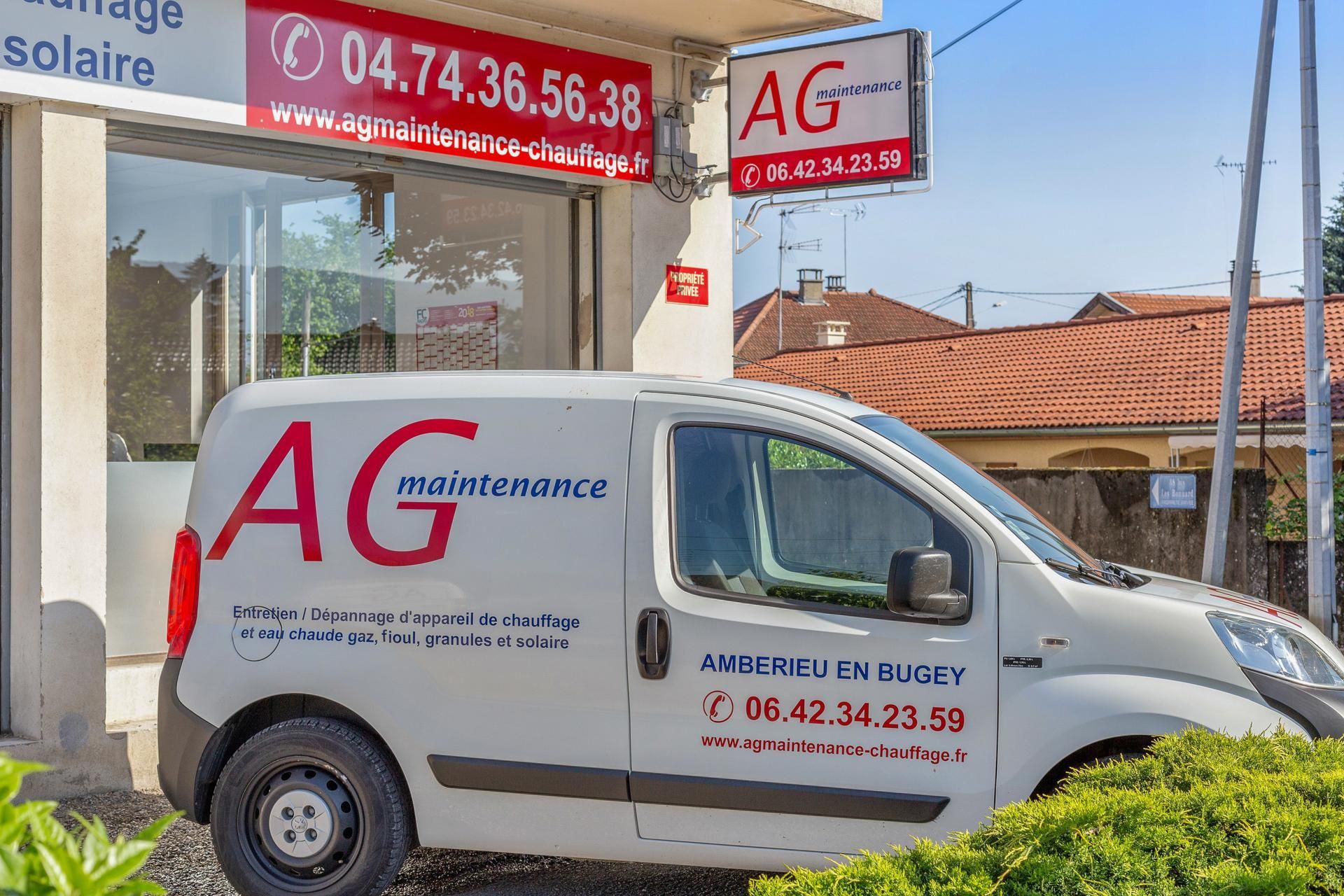 Véhicule AG maintenance.