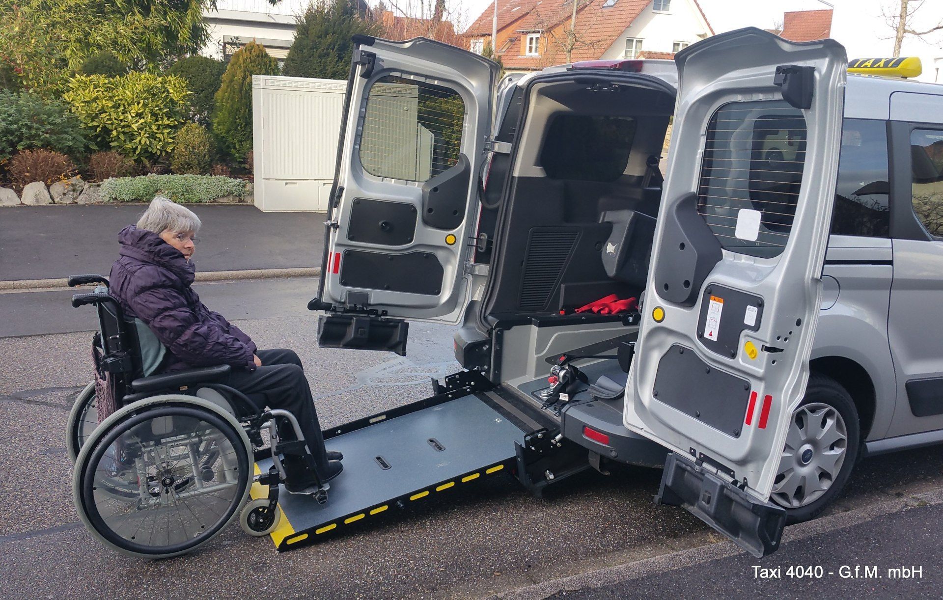 Rollstuhlfahrertransport